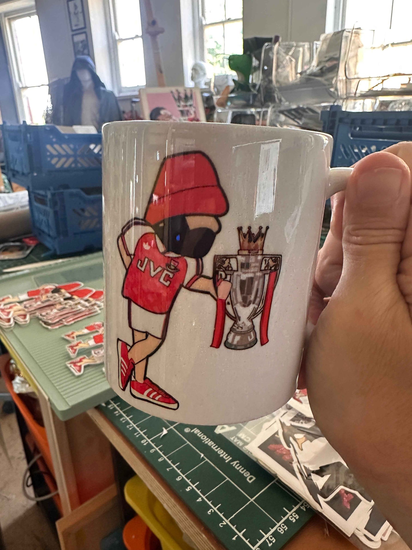 Be Casual Arsenal Champions Overhead kick Mug