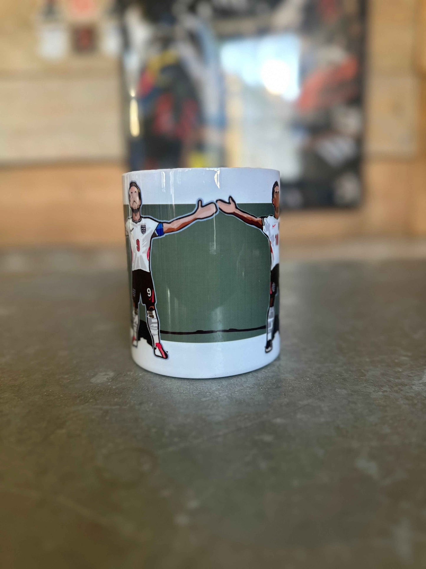 Kane & Bellingham World Cup Mug