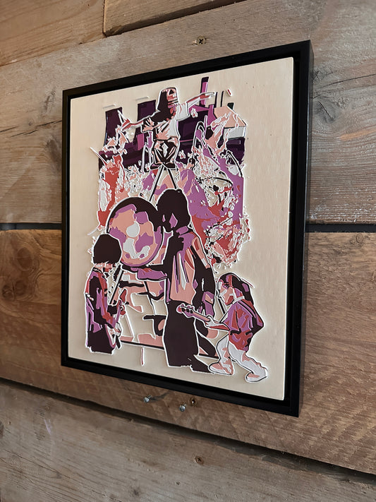 Spike Island - Stone Roses  Wood Panel PREORDER (3 Weeks from 13/10)