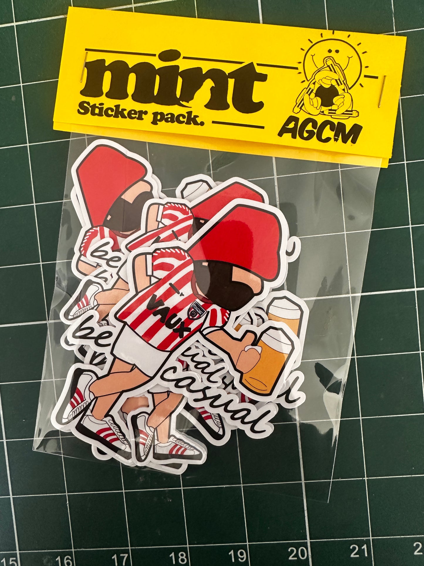 Be Casual your Club Mintea Sticker Pack