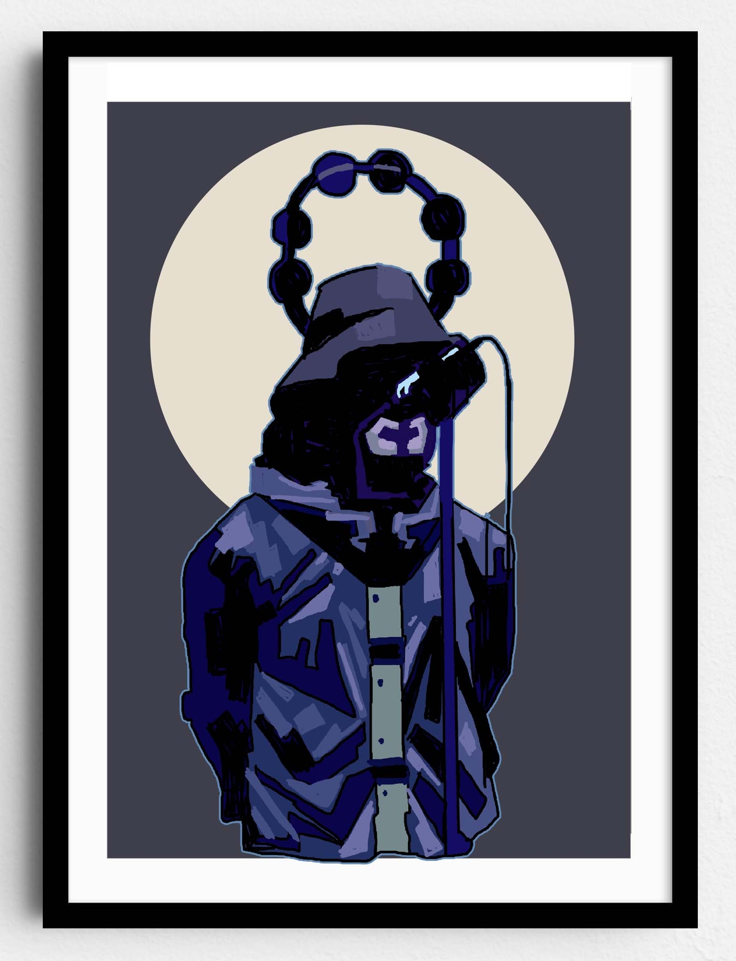 LG Jumbo Cord & Tambourine Print