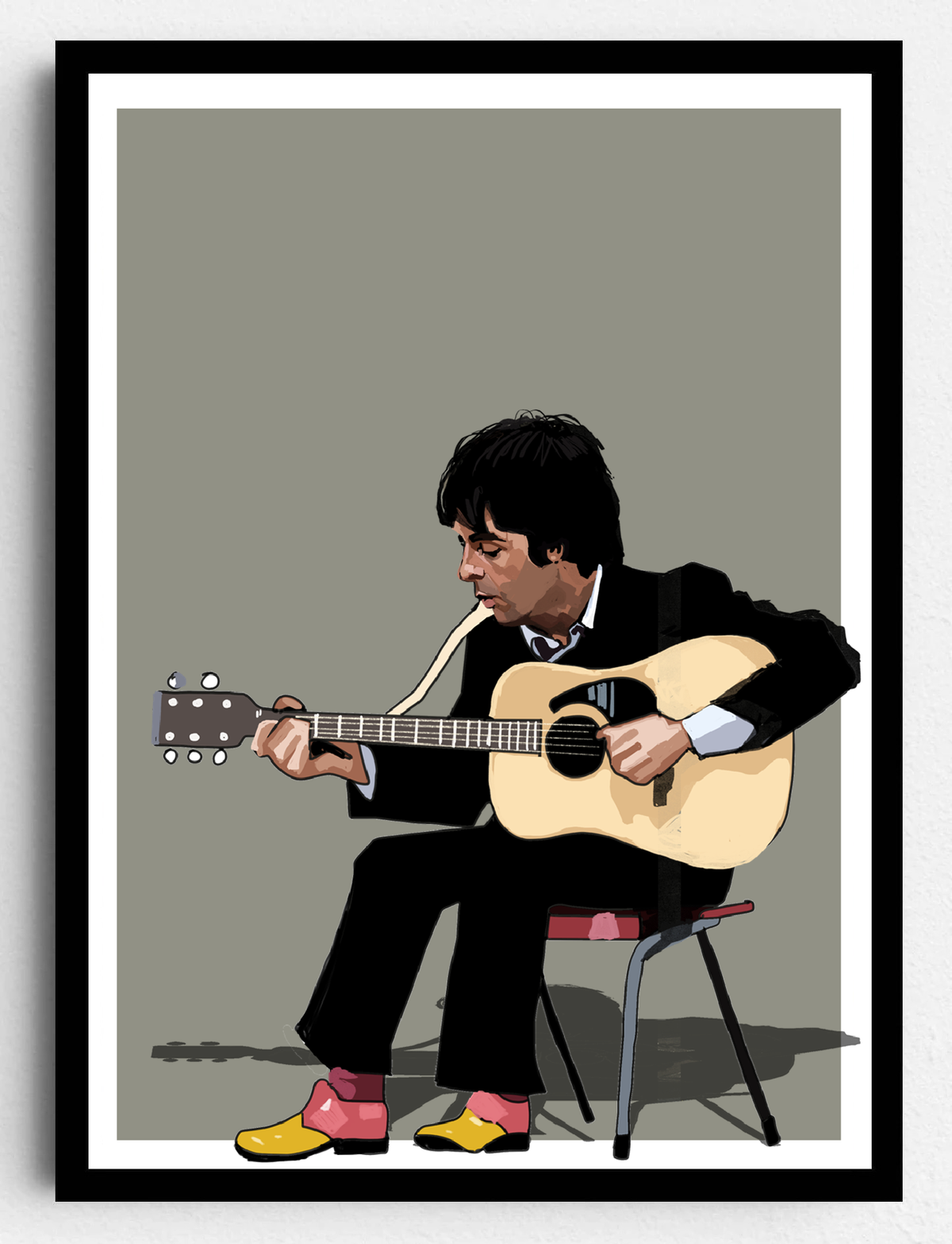 The Beatles in Studio print