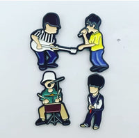 Stone Roses limited edition Enamel Pin Badge Set