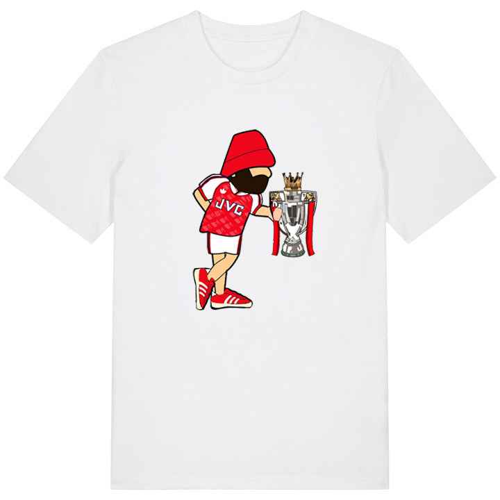 A Guy Called Minty Be Casual Arsenal Champions Regular Fit T-Shirt