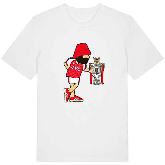 A Guy Called Minty Be Casual Arsenal Champions Regular Fit T-Shirt