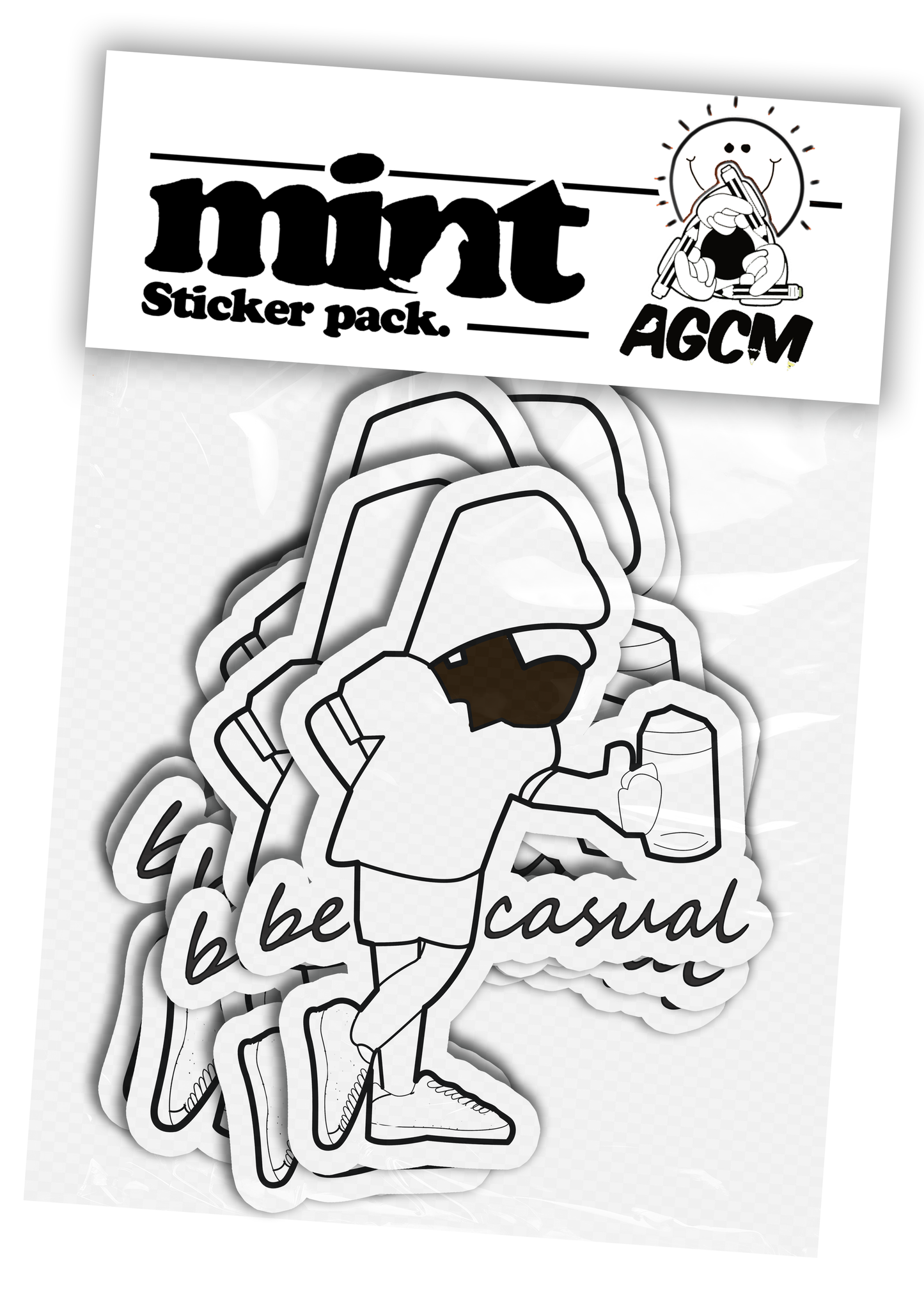 Be Casual your Club Mintea Sticker Pack