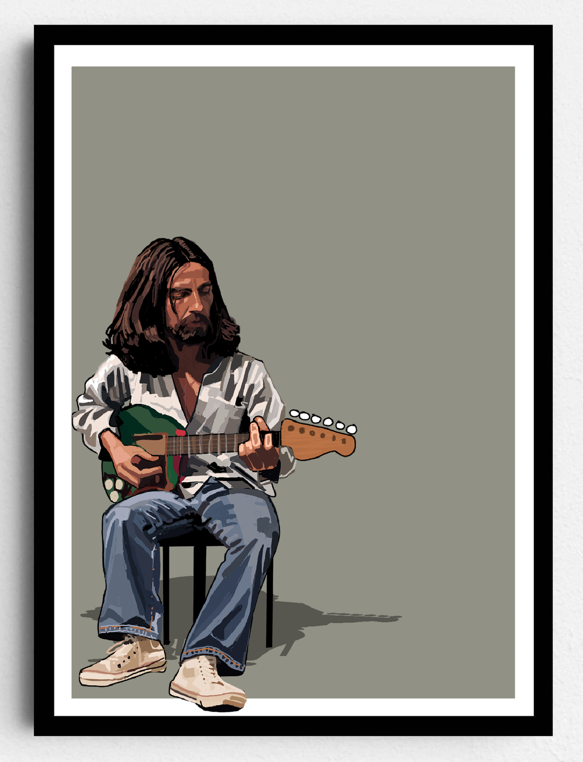 The Beatles in Studio print