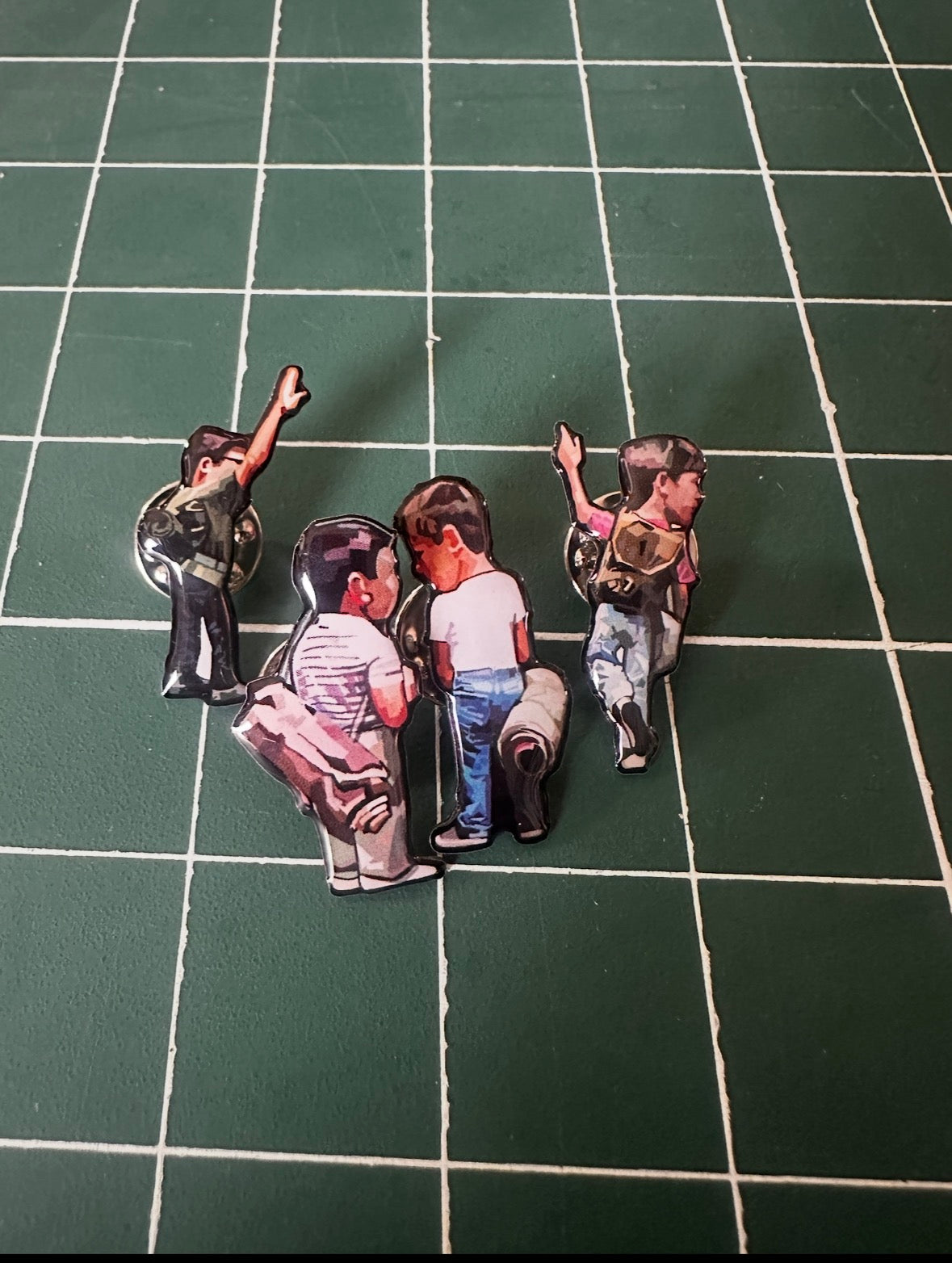 stand by me film pin set 