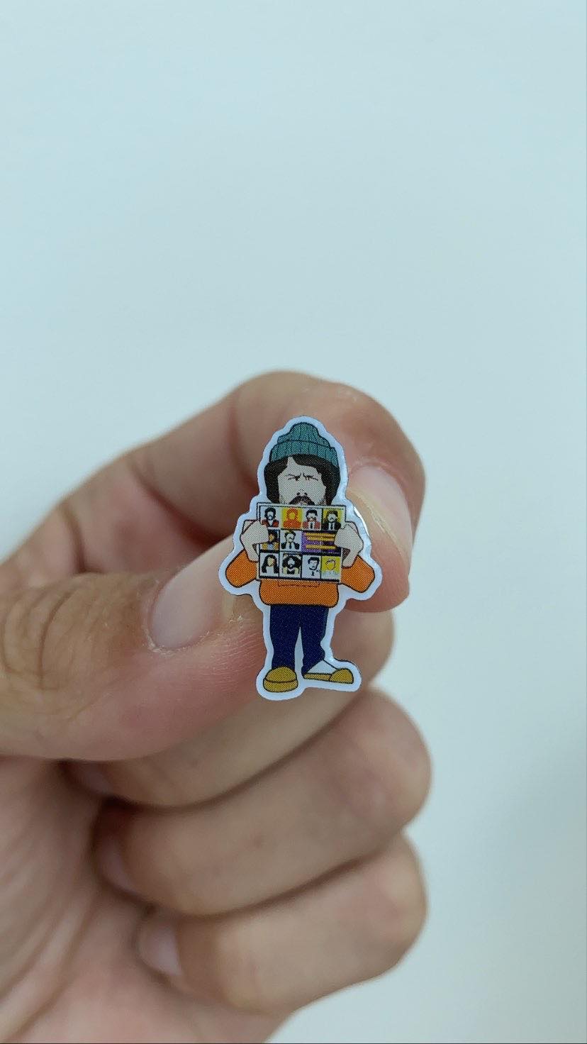 Gruff MK2 limited edition Pin preorder.