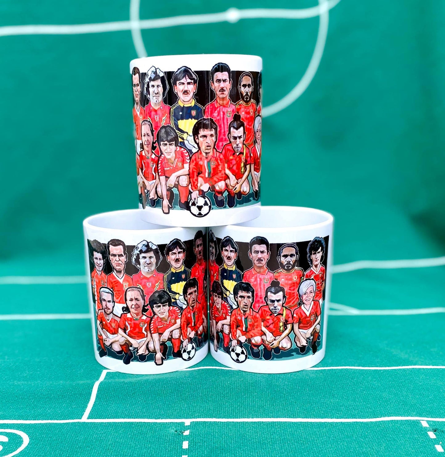 The 'Art of The Wales Shirt Mintea Mug.