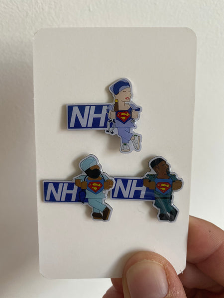 NHS Pin set