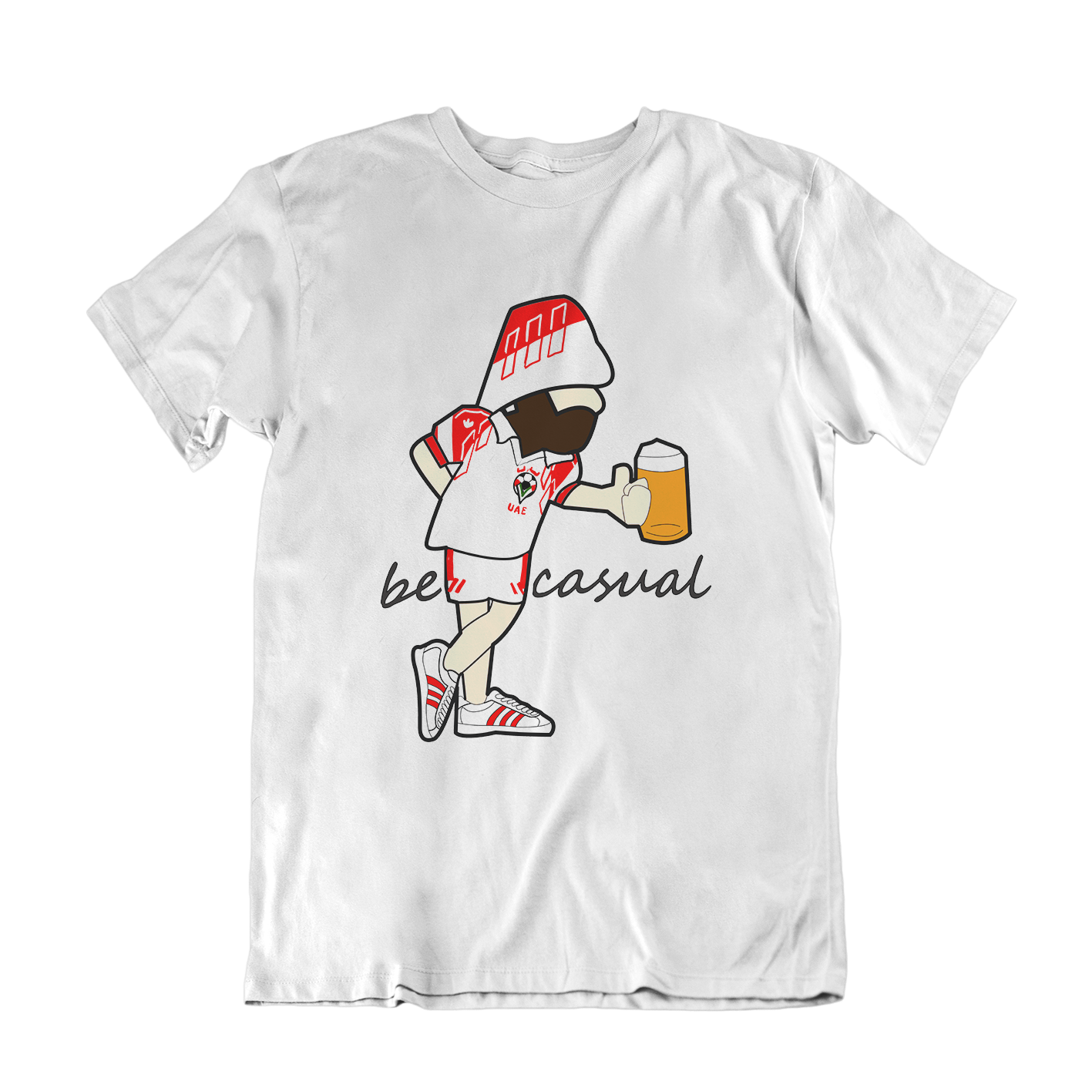 A Guy Called Minty, Be Casual UAE Regular Fit T-Shirt - A Guy Called Minty