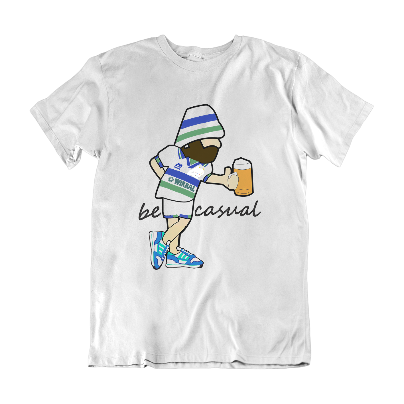 A Guy Called Minty, Be Casual TRANMER ROVERS Regular Fit T-Shirt - A Guy Called Minty