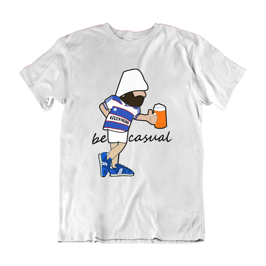 A Guy Called Minty, Be Casual QPR Regular Fit T-Shirt - A Guy Called Minty