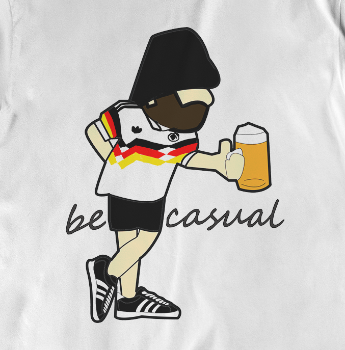 A Guy Called Minty, Be Casual GERMANY Regular Fit T-Shirt - A Guy Called Minty