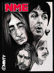 Beatles NME 18 print