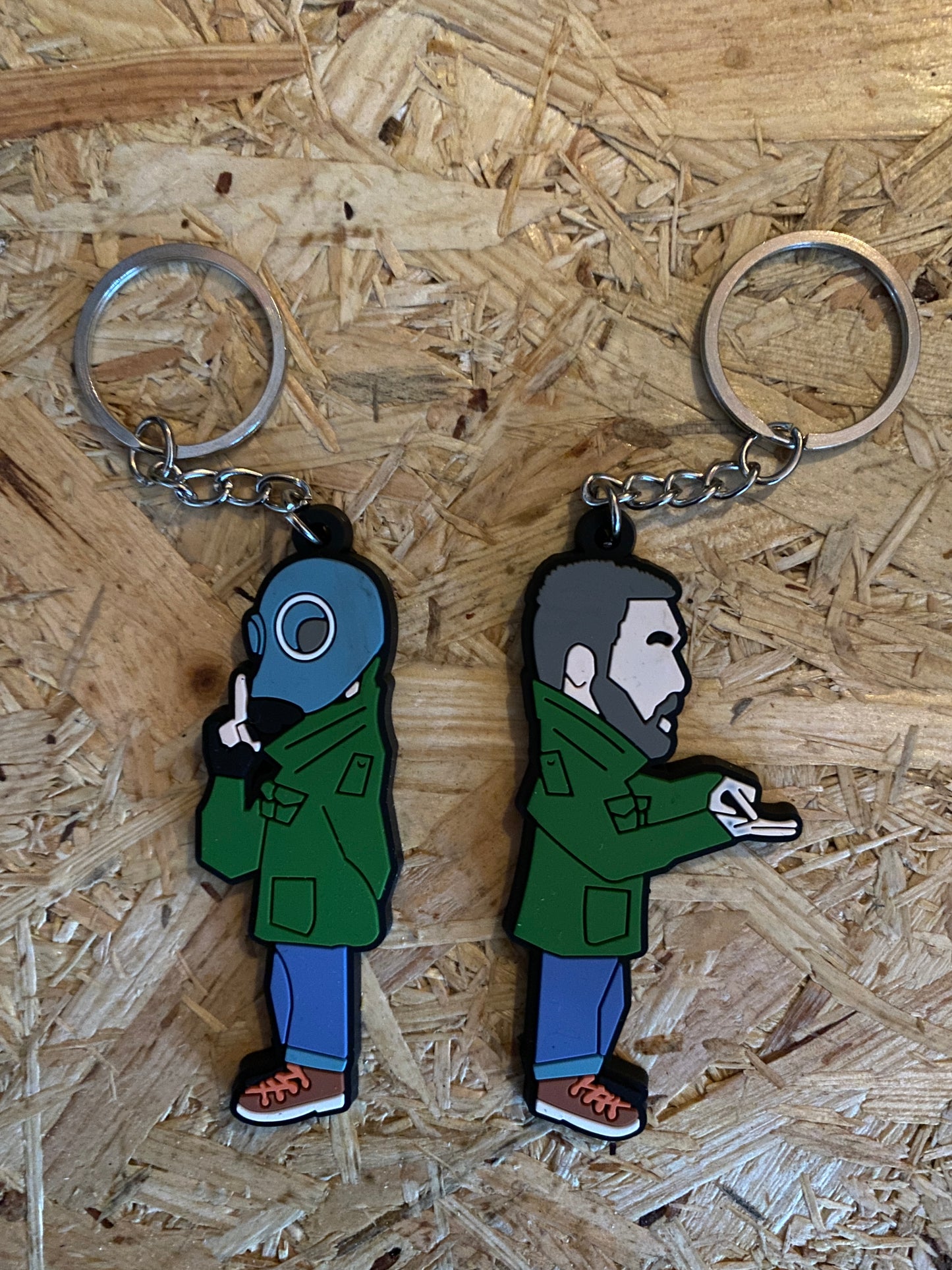 Dead Mans Shoes limited edition PVC rubber Keyring