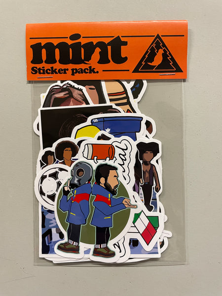 A Guy Called Minty Sticker Packs 2020