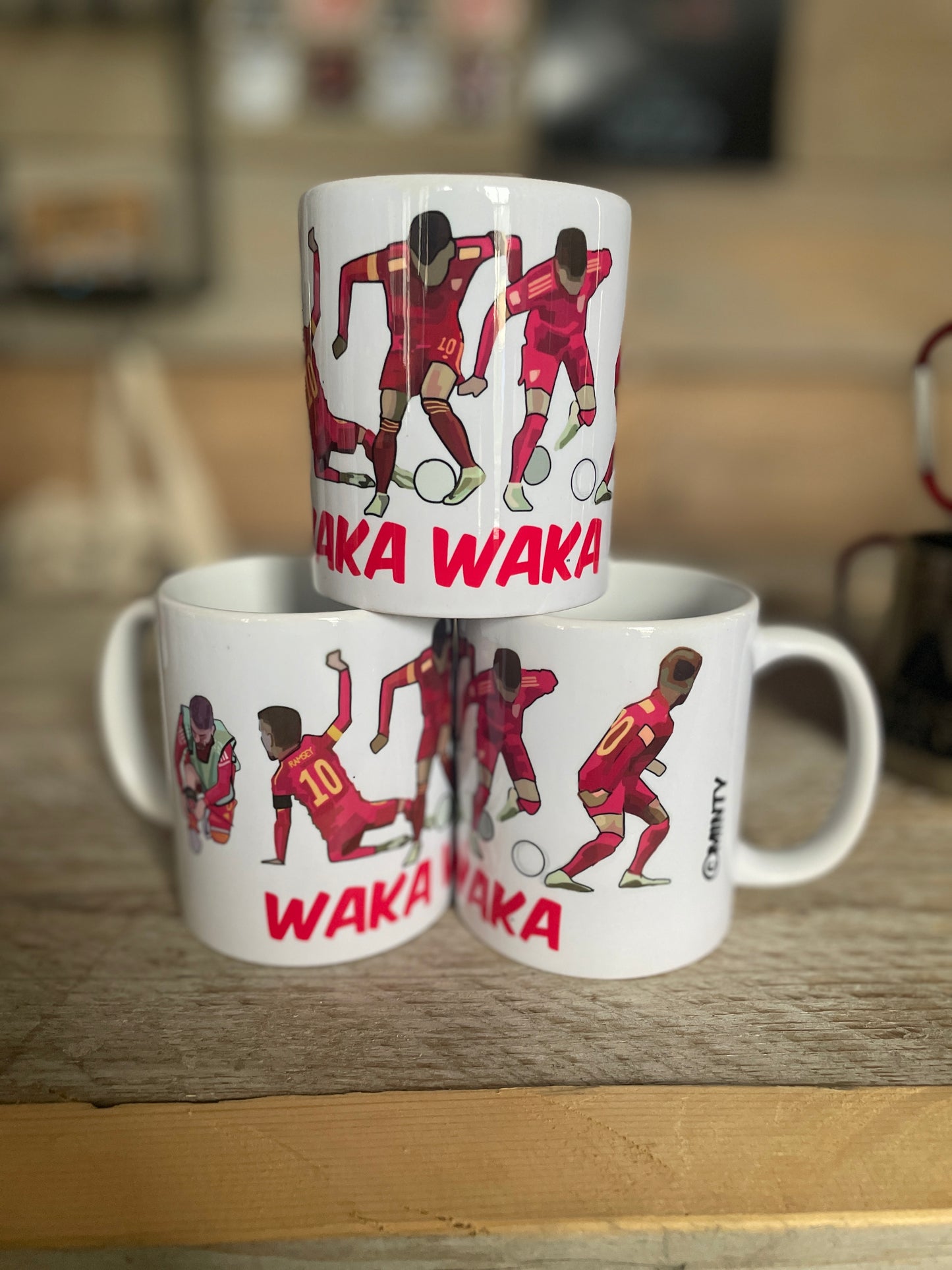 WAKA WAKA Qatar & beyond Mintea Mug.