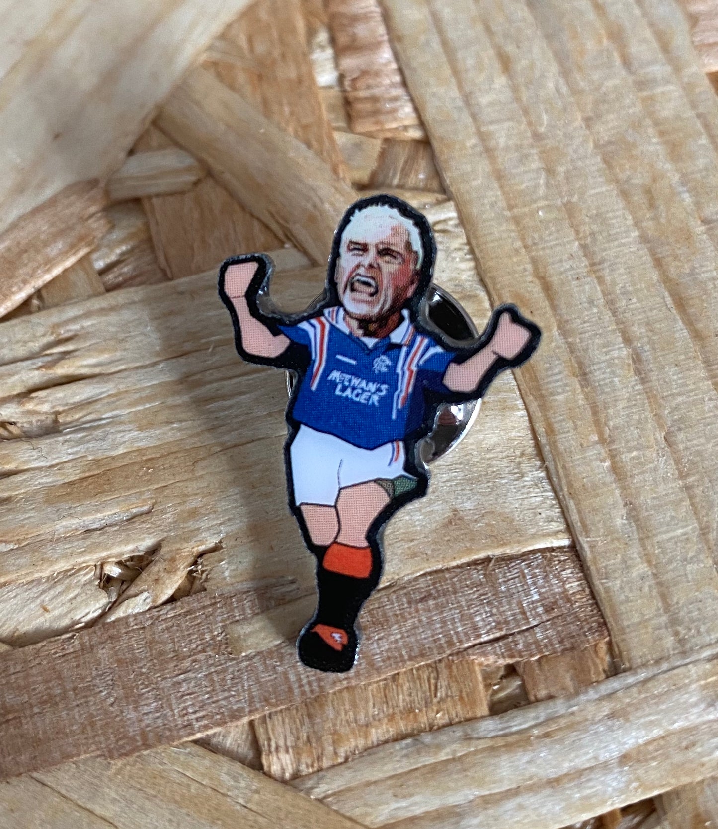 Gazza  limited edition Pin