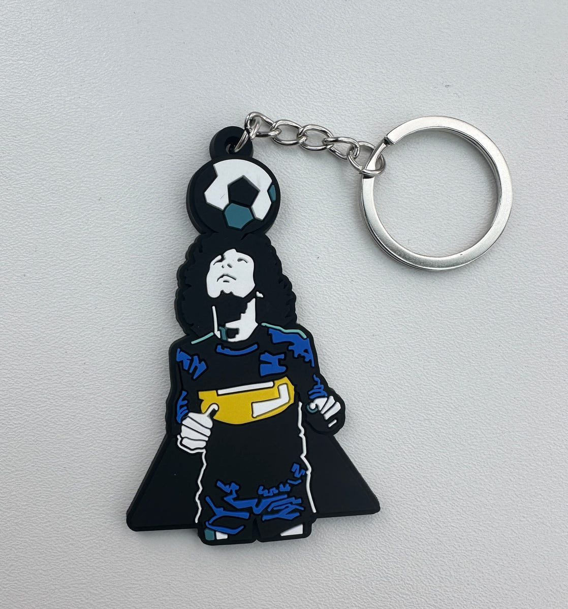 Maradona Boca limited edition PVC keyring – A Guy Called Minty