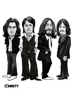 The Beatles print...