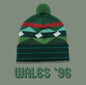 Wales 96 Bobble Hat Green