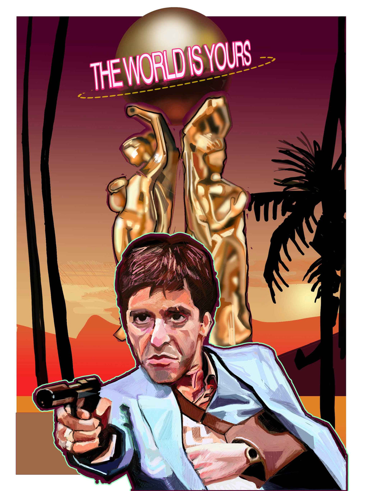 Scarface One Hand Check out our Scarface print