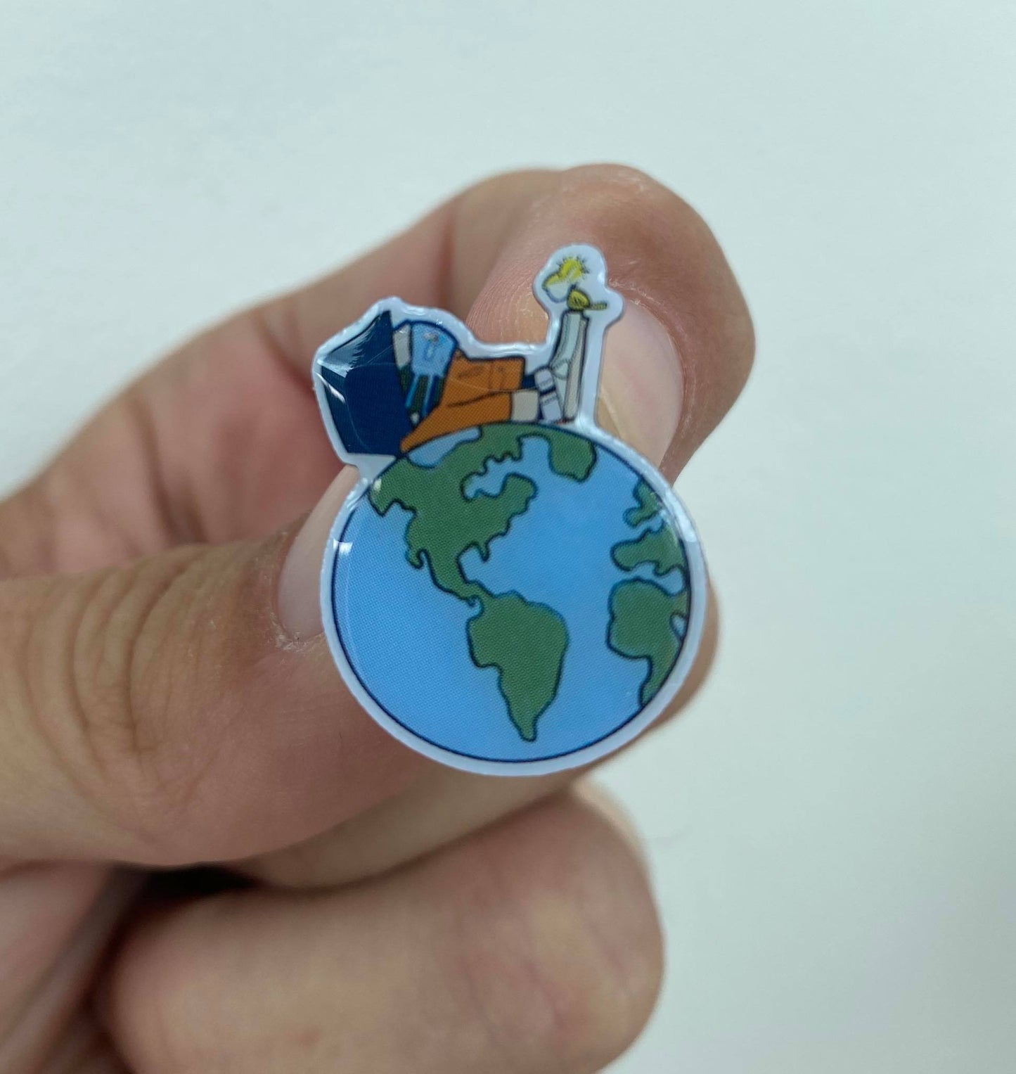 Fishermans friend on top of the world limited edition Pin