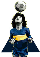 Maradona boca juniors mk2 Print