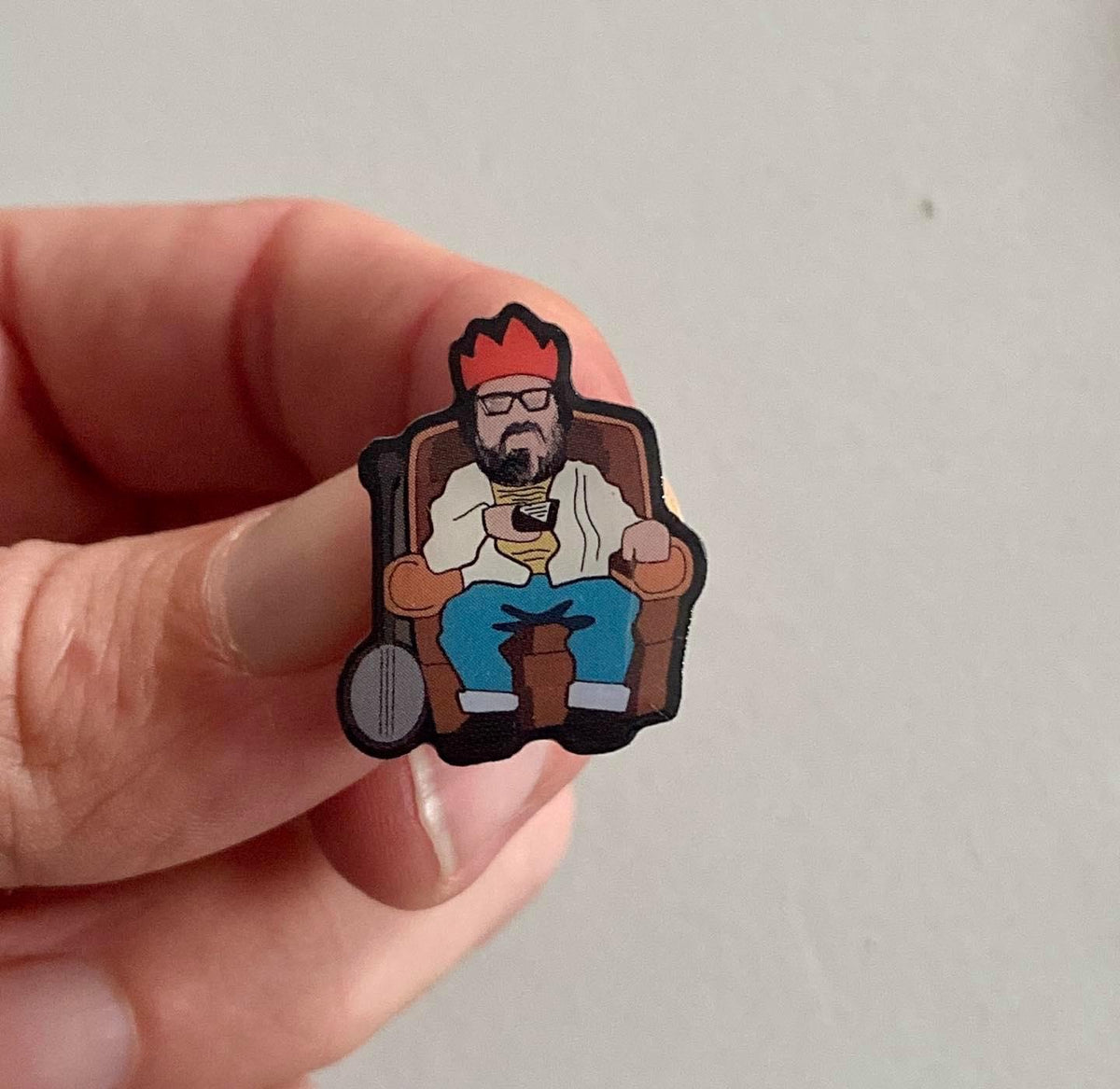 Jim royle limited edition Pin – A Guy Called Minty