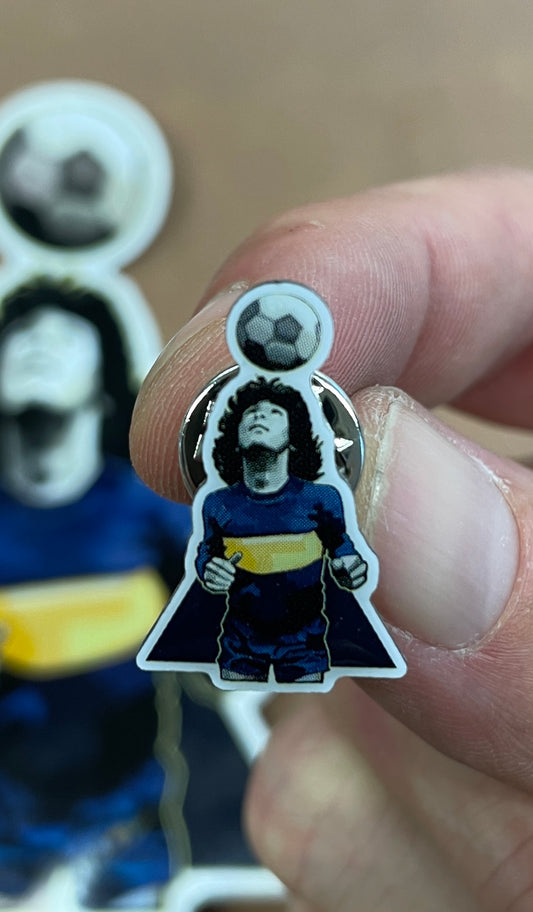 El Diego pin badge.