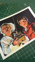 Back to the Future print