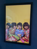 The Beatles Sgt pepper Print