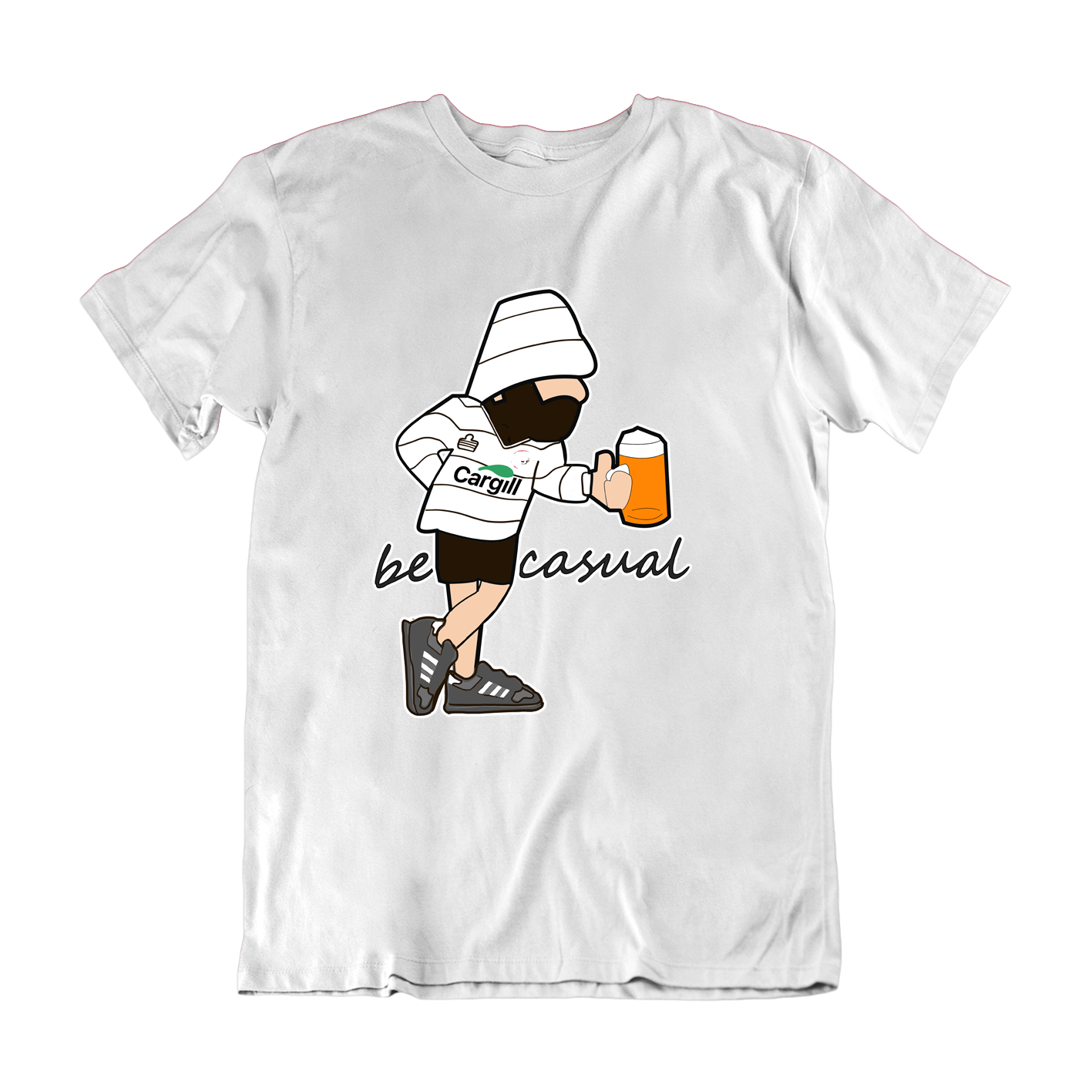 A Guy Called Minty, Be Casual HEREFORD Regular Fit T-Shirt - A Guy Called Minty