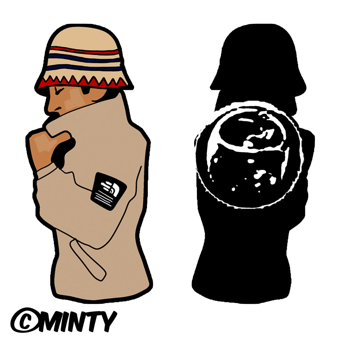 Reni Stone Roses Pin Badge - Preorder – A Guy Called Minty